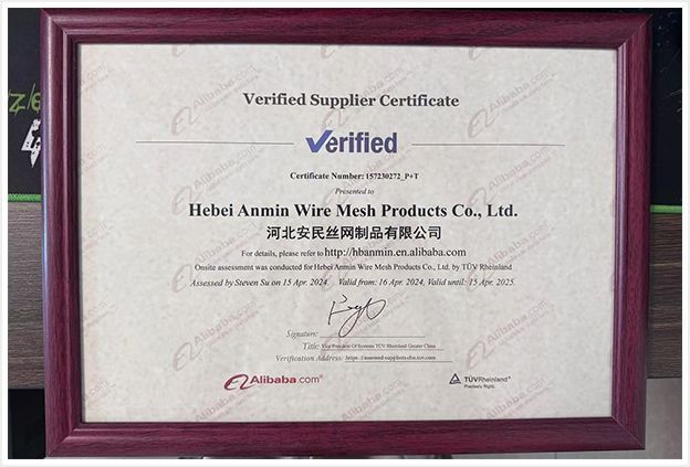 Proveedor certificado por Alibaba